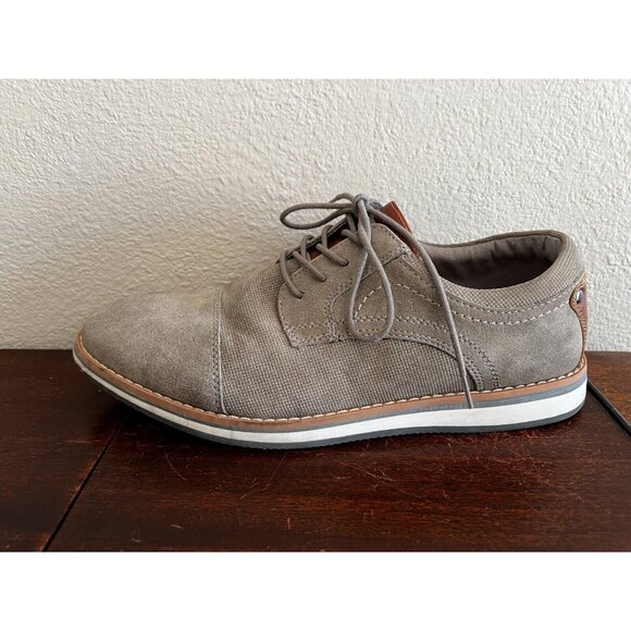 Sonoma Vitalize By Ortholite Dress Shoes Men's 9.5M Brown Faux Leather 216851 - Picture 5 of 10